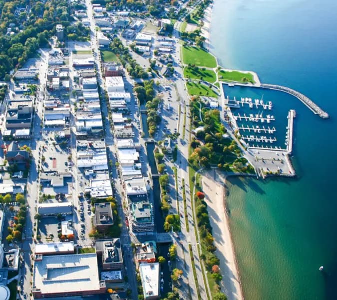 Traverse City View from Top Traverse City View from Top