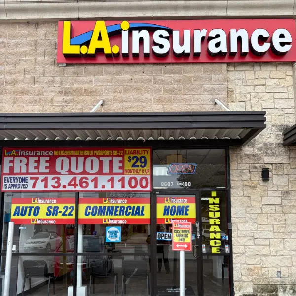 LA Insurance Agency Front Side on Long Point Rd Houston LA Insurance Agency Front Side on Long Point Rd, Houston