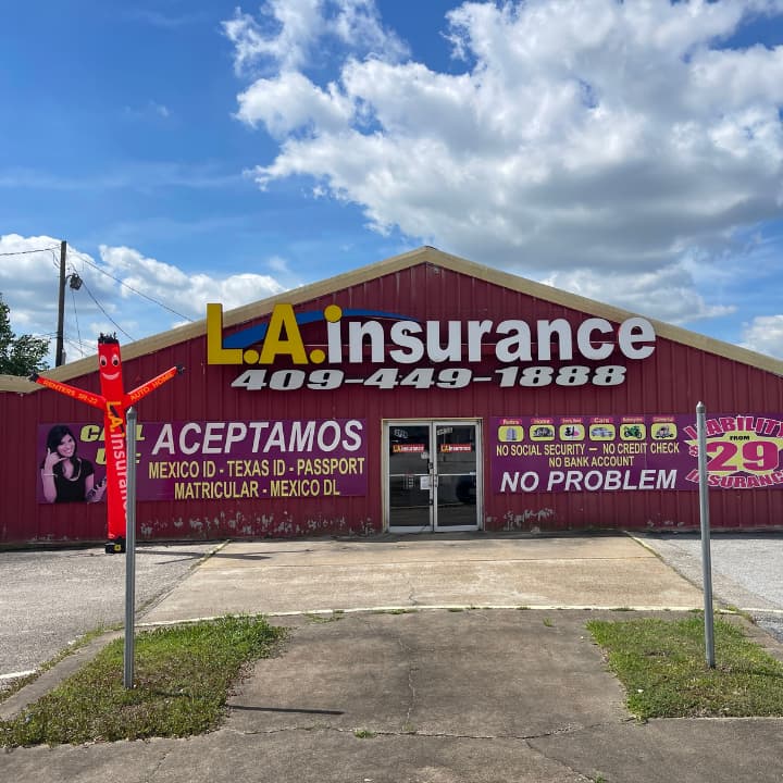 LA insurance in Beaumont TX LA Insurance Agency at Stagg Dr, Beaumont, TX storefront