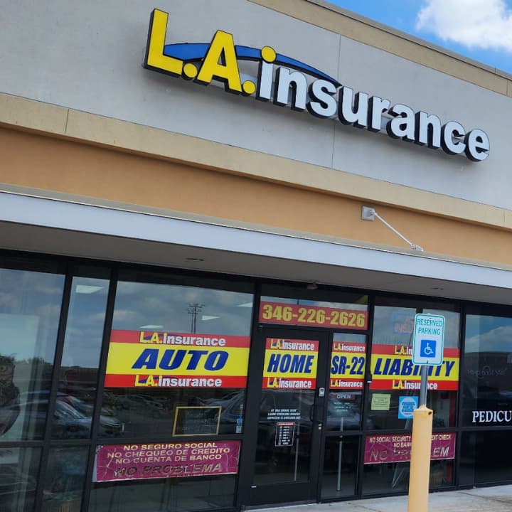 L.A. Insurance Agency TX-70 L.A. Insurance Agency storefront at 1240 FM 1462 Rd in Alvin, Texas