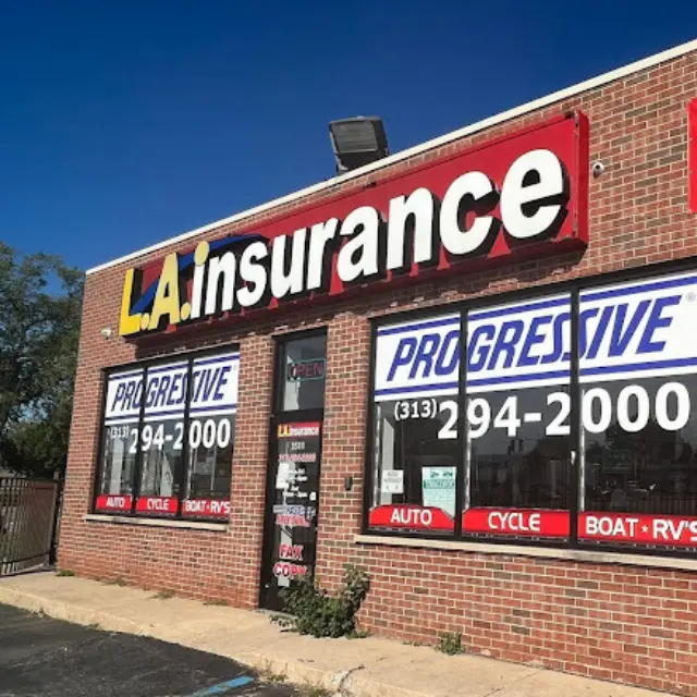 Cheapest Insurance Agency in Detroit, MI Front Side View of LA Insurance Agency Detroit Branch