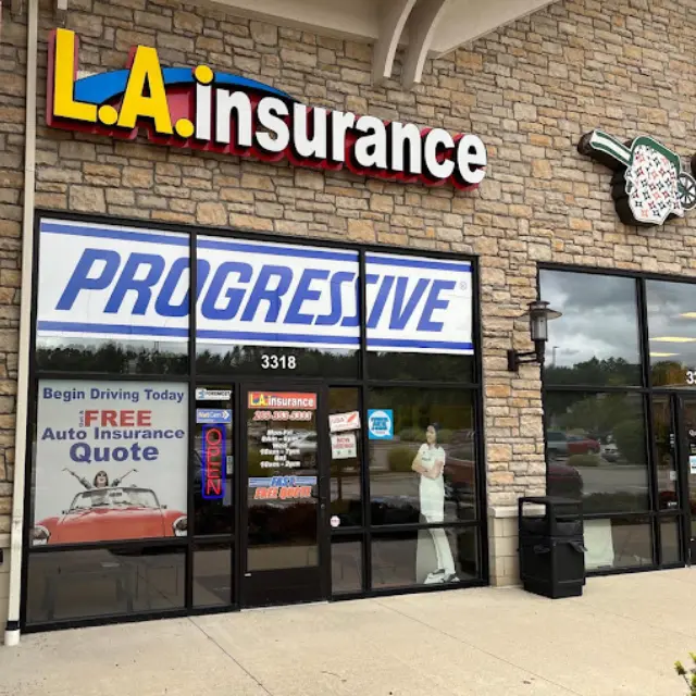 Insurance Agency in Kalamazoo, Michigan Front Side View of LA Insurance Agency Kalamazoo Branch