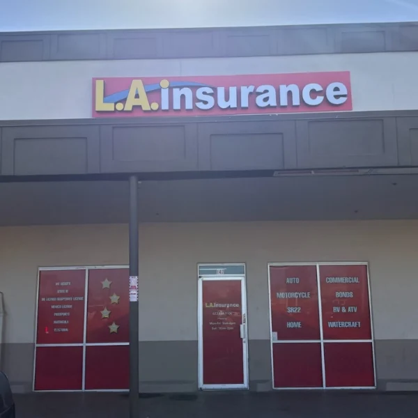 Affordable Insurance Agency on North 51st Avenue, Phoenix, AZ L.A. Insurance agency storefront on North 51st Avenue in Phoenix, Arizona
