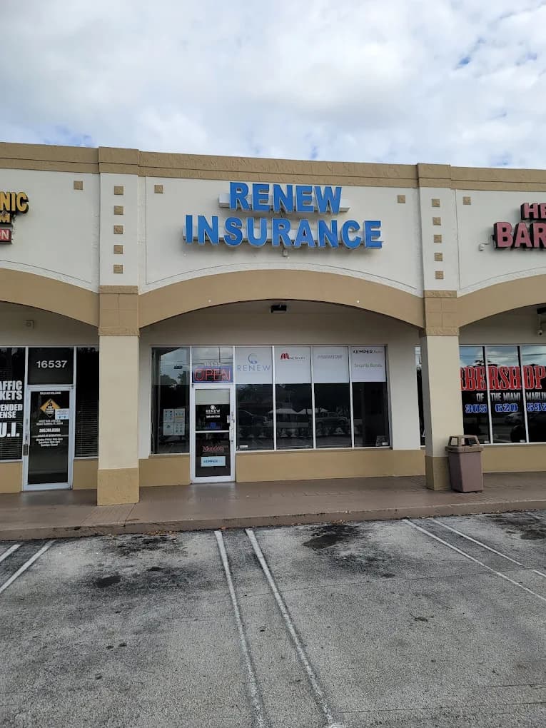 Renew Insurance LLC in Miami Gardens, FL Renew Insurance LLC in Miami Gardens, FL storefront