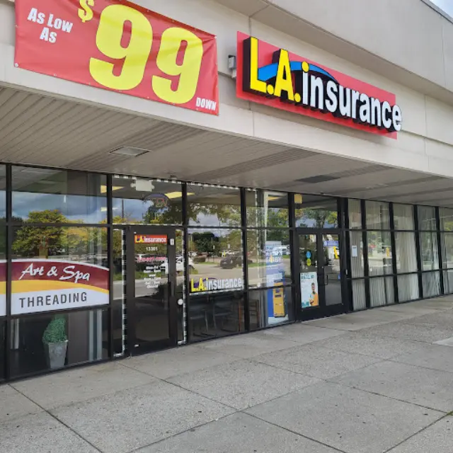 LA Insurance Oak Park, MI Front Side View of LA Insurance Agency Oak Park Branch