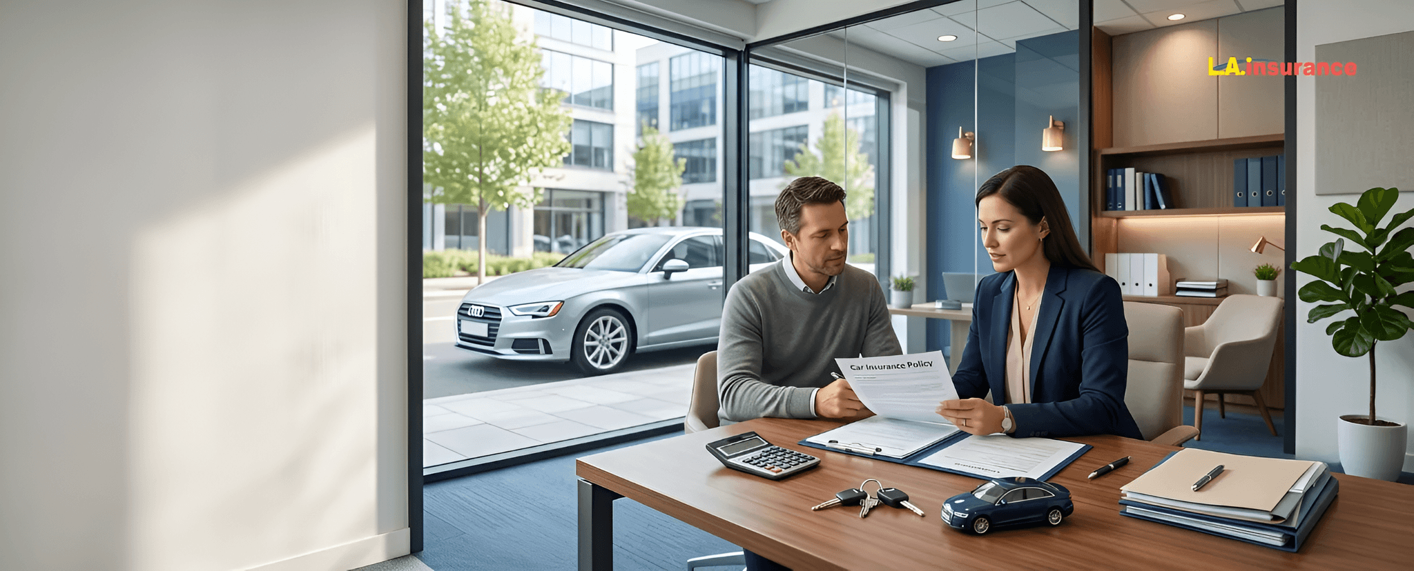 How Many Claims Are Allowed in Car Insurance Car insurance agent reviewing policy details with a customer to explain how many claims are allowed in car insurance.