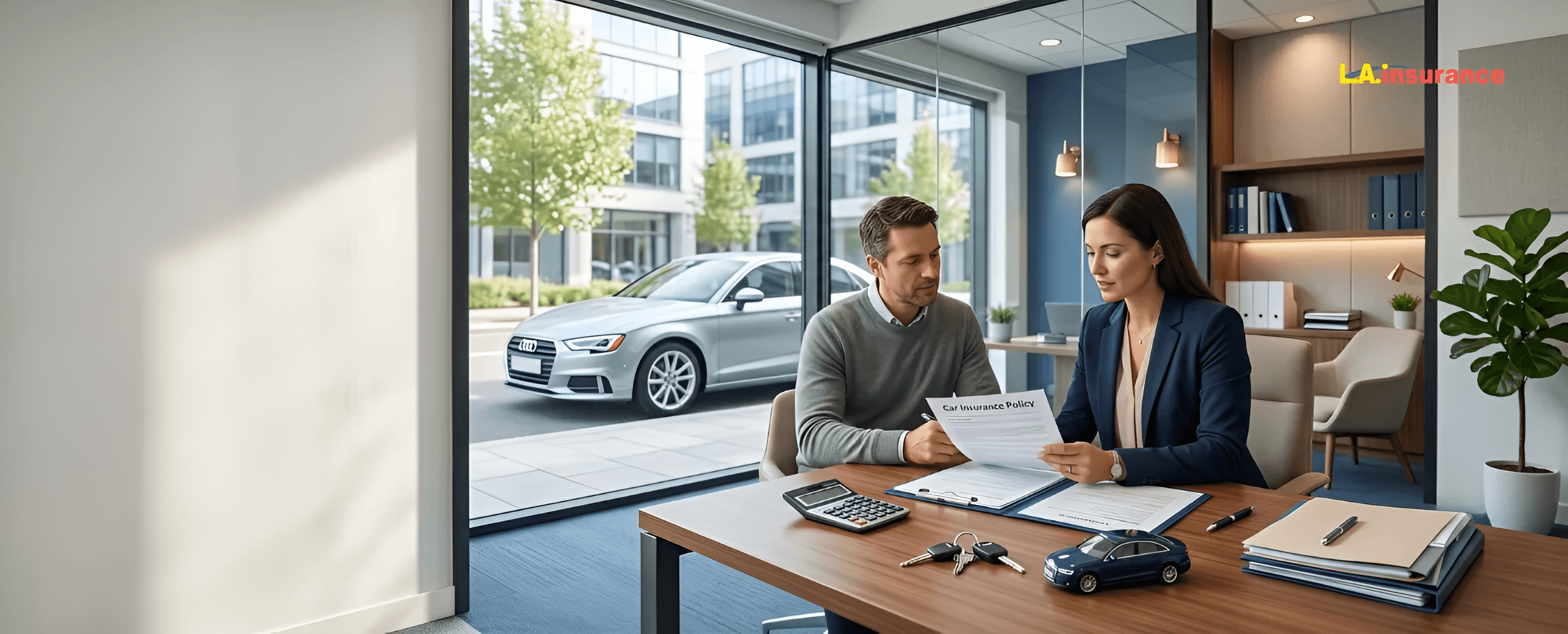 How Many Claims Are Allowed in Car Insurance Car insurance agent reviewing policy details with a customer to explain how many claims are allowed in car insurance.
